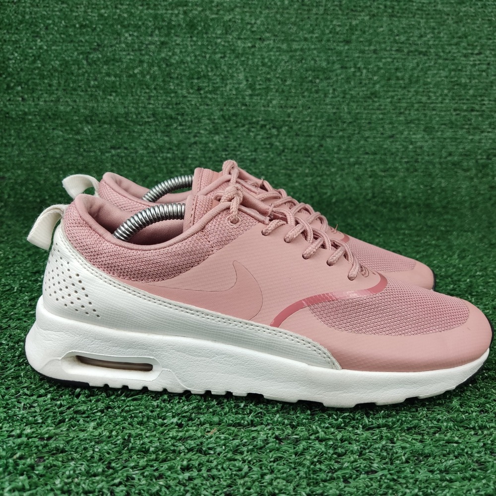 Nike Sneakers Women 7 Pink Air Max Thea 599409-614 Running Athletic Low Top